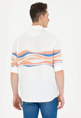 Erkek Beyaz Uzun Kollu Gömlek - 50264063010