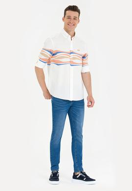 Erkek Beyaz Uzun Kollu Gömlek - 50264063010