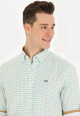 Erkek Mint Uzun Kollu Gömlek - 50264070005