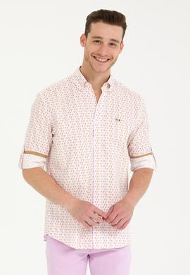 Erkek Manolya Uzun Kollu Gömlek - 50264070023