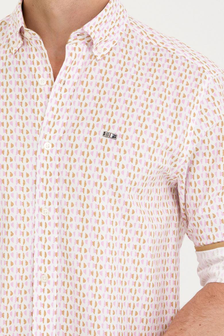 Erkek Manolya Uzun Kollu Gömlek - 50264070023