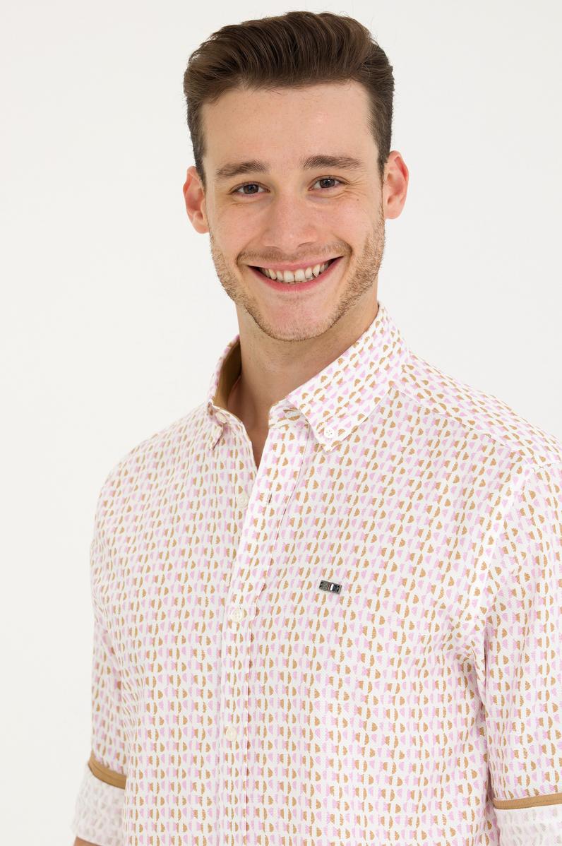 Erkek Manolya Uzun Kollu Gömlek