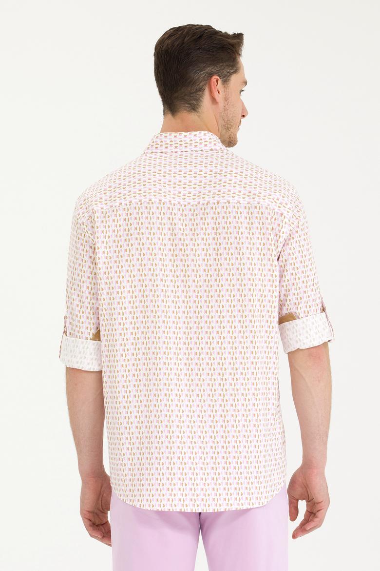 Erkek Manolya Uzun Kollu Gömlek - 50264070023