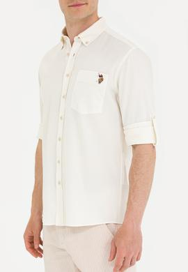 Erkek Taş Uzun Kollu Gömlek - 50264308019