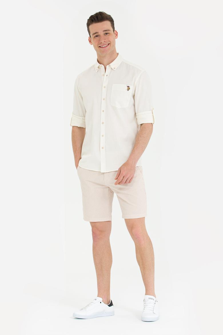 Erkek Taş Uzun Kollu Gömlek - 50264308019