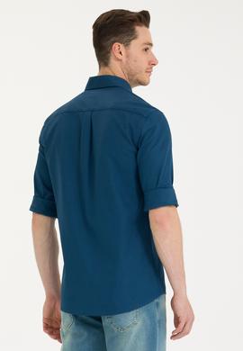 Erkek Lacivert Uzun Kollu Gömlek - 50266110001