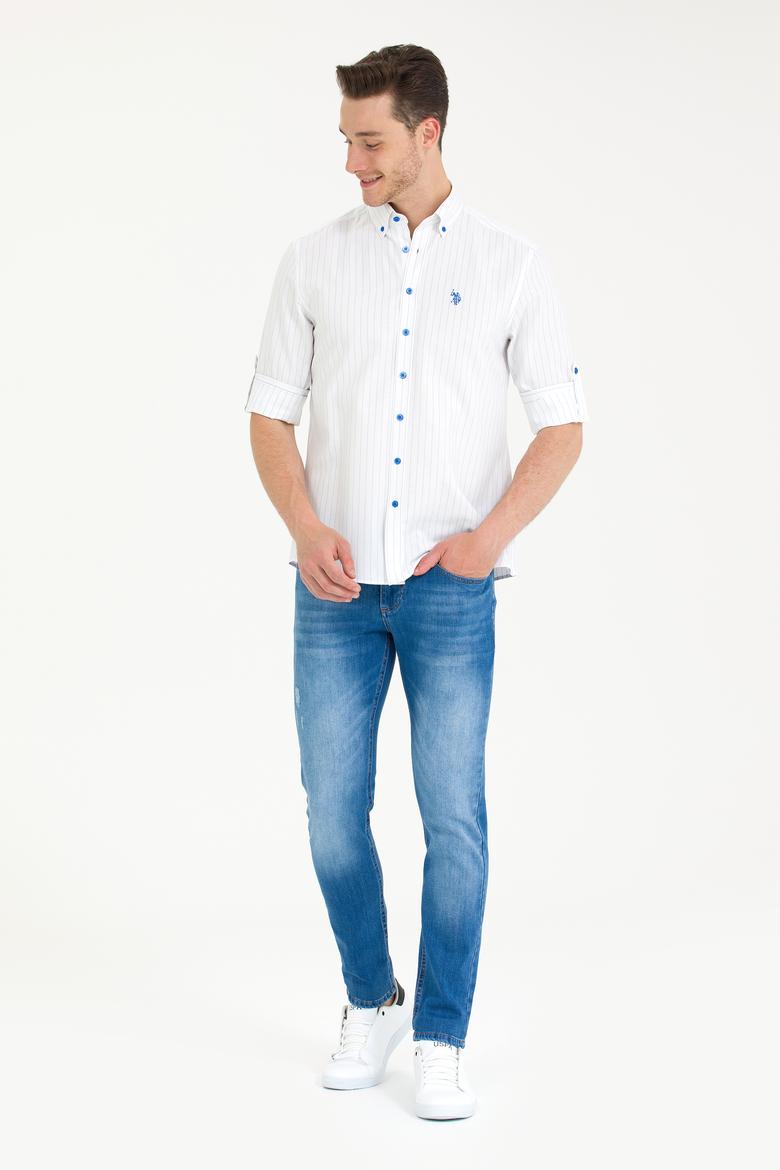 Erkek Mavi Jean Pantolon - 50264297104