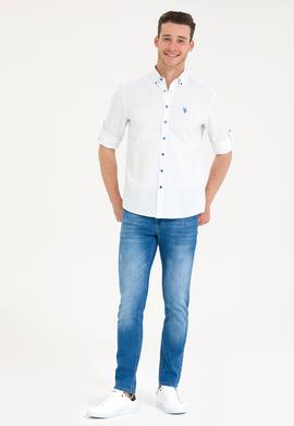 Erkek Mavi Jean Pantolon - 50264297104