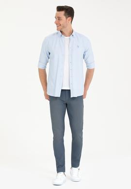 Erkek Açık Mavi Jean Pantolon - 50264266116