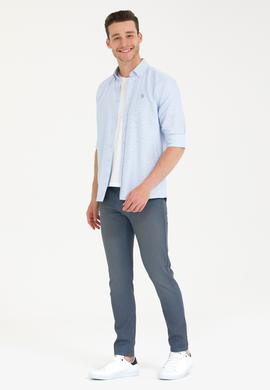 Erkek Açık Mavi Jean Pantolon - 50264266116