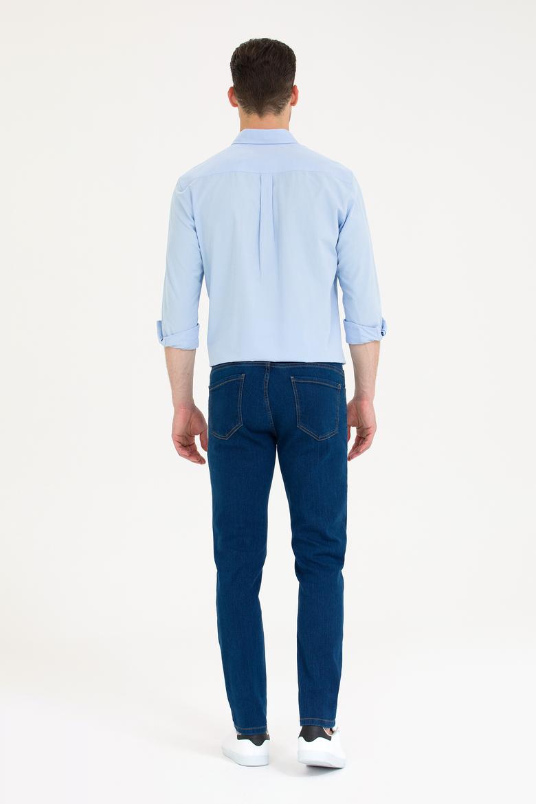 Erkek Mavi Jean Pantolon - 50266166044