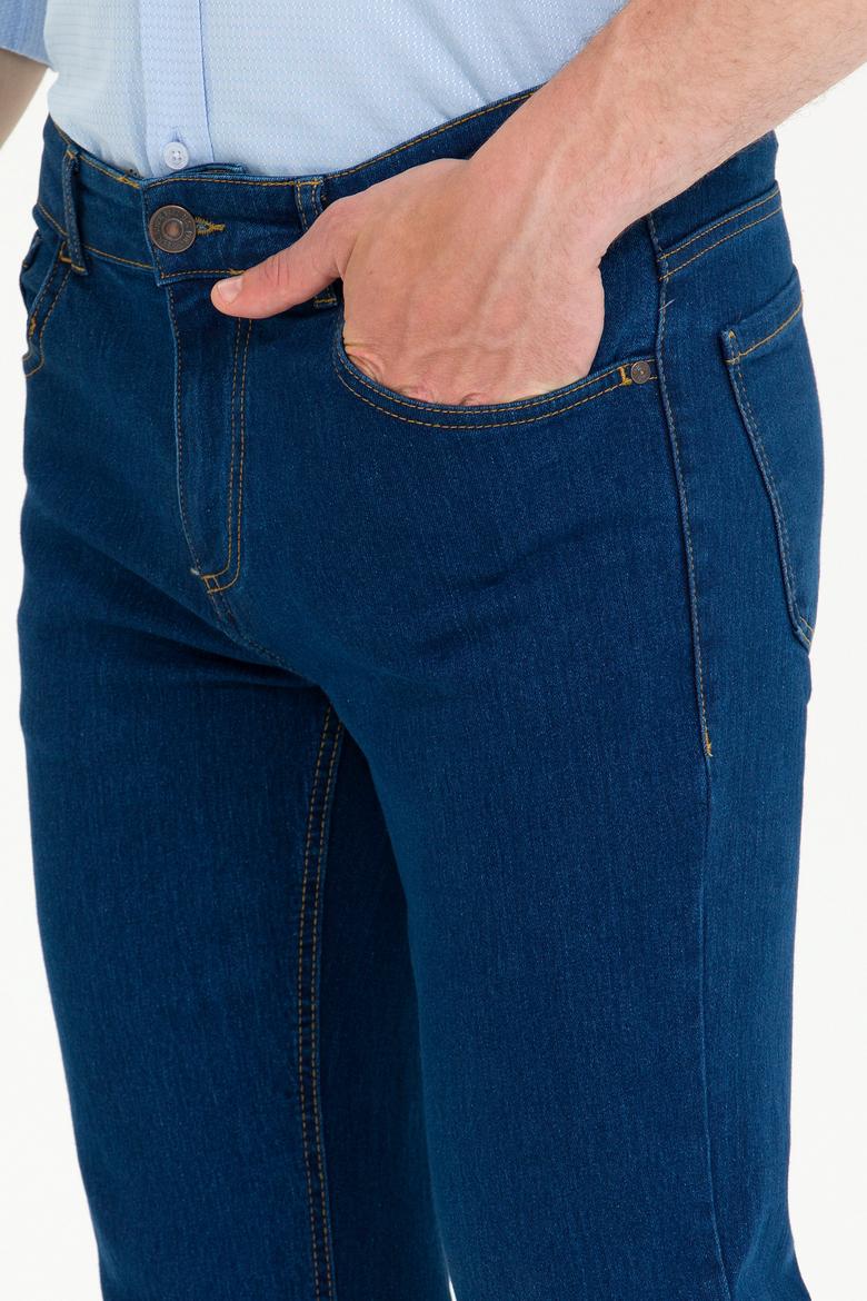 Erkek Mavi Jean Pantolon - 50266166044