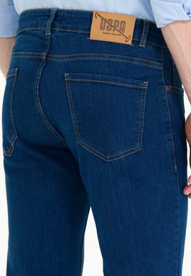 Erkek Mavi Jean Pantolon - 50266166044