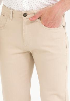 Erkek Bej Jean Pantolon - 50264287014