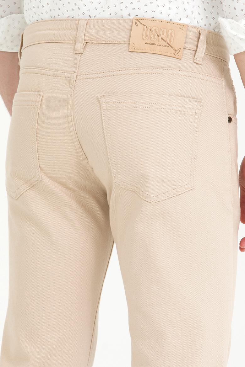 Erkek Bej Jean Pantolon - 50264287014