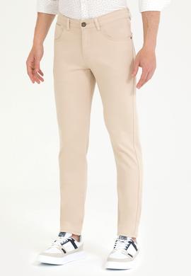 Erkek Bej Jean Pantolon - 50264287014