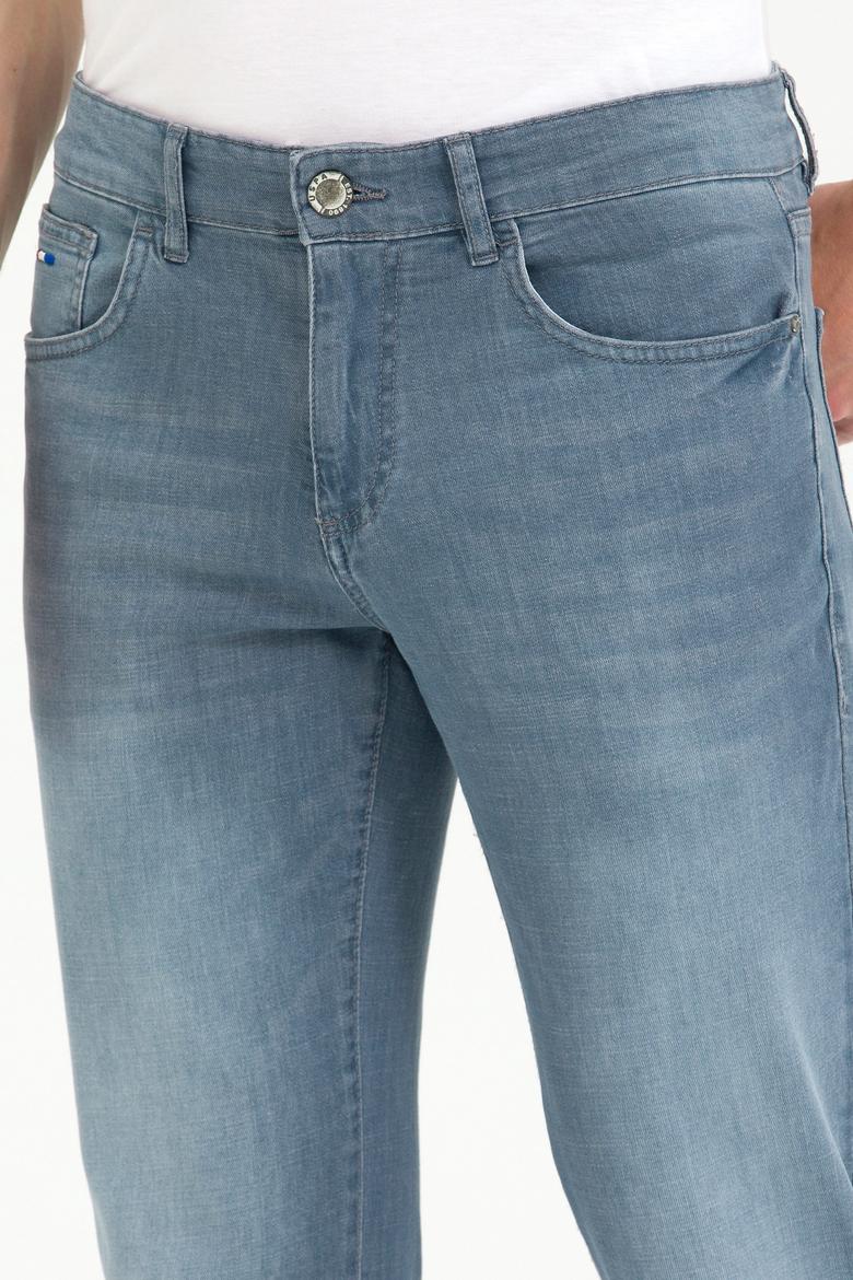 Erkek Gri Jean Pantolon - 50266296014