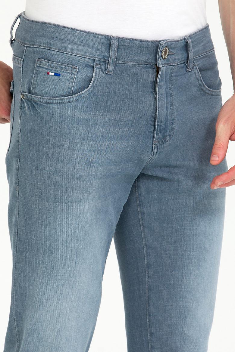 Erkek Gri Jean Pantolon - 50266296014