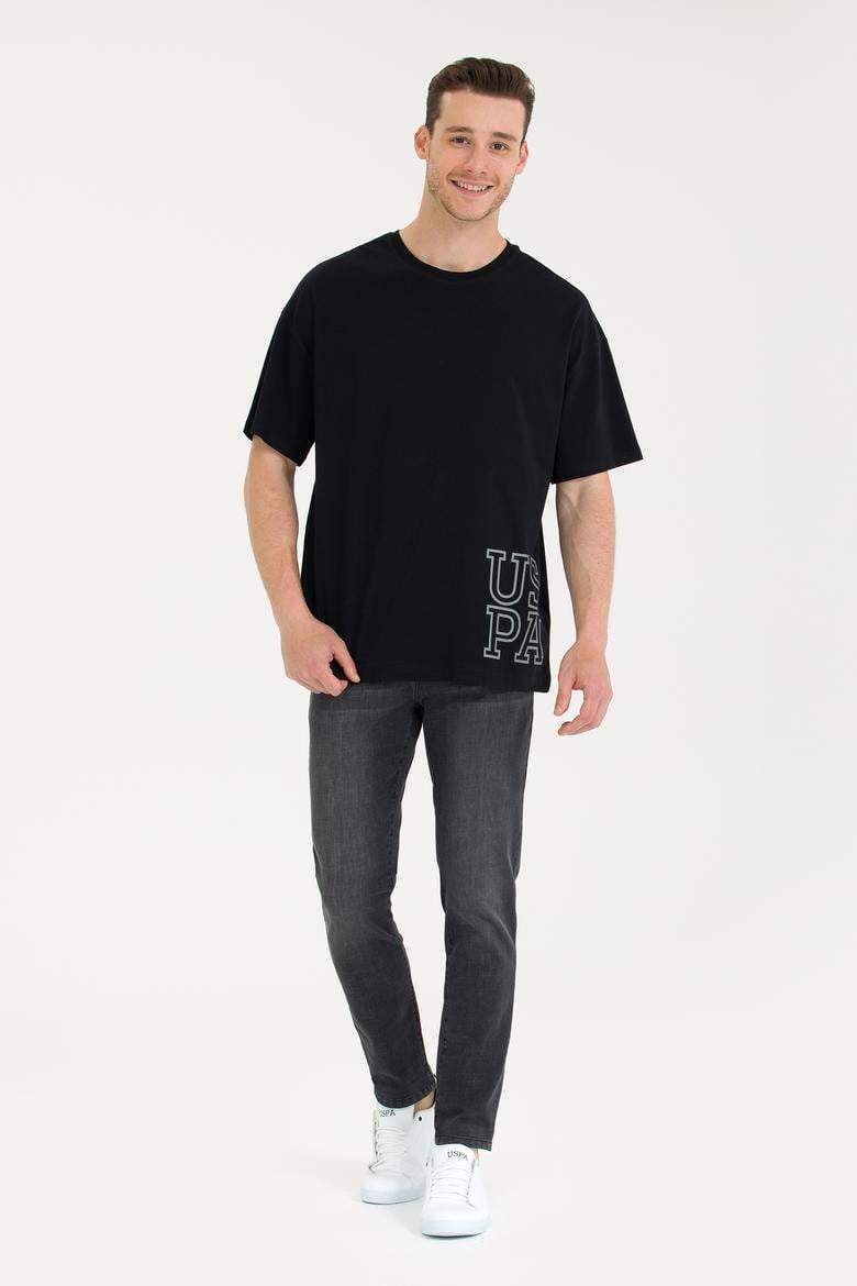 Erkek Siyah Jean Pantolon