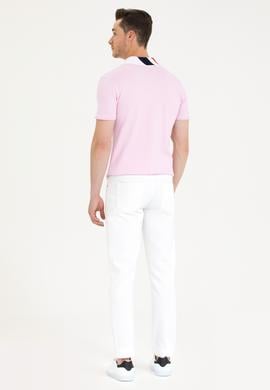 Erkek Beyaz Jean Pantolon - 50266691008