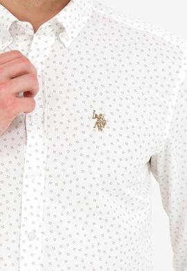 Erkek Bej Uzun Kollu Gömlek - 50265620032