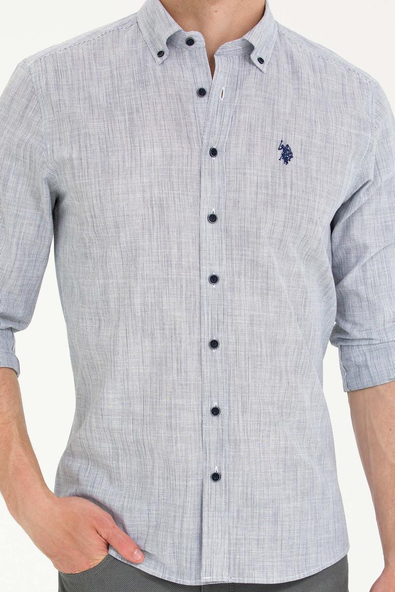 Erkek Lacivert Uzun Kollu Gömlek - 50267647001