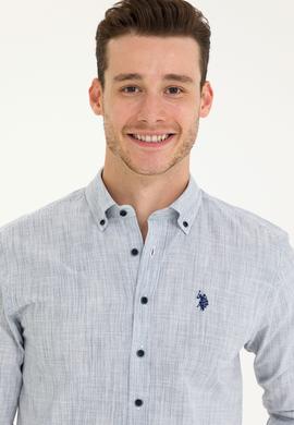 Erkek Lacivert Uzun Kollu Gömlek - 50267647001