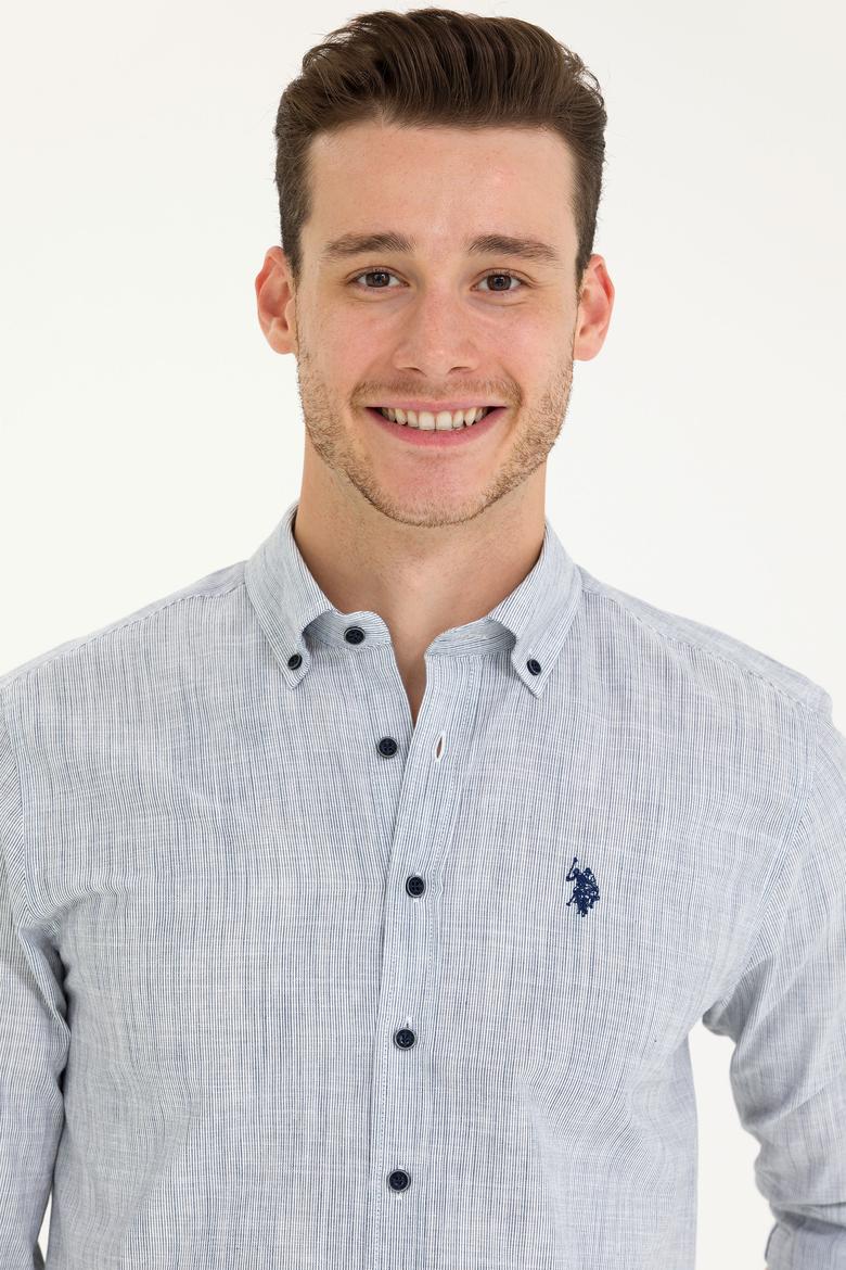 Erkek Lacivert Uzun Kollu Gömlek - 50267647001