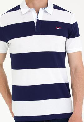 Erkek Lacivert Polo Yaka Tişört - 50263218009