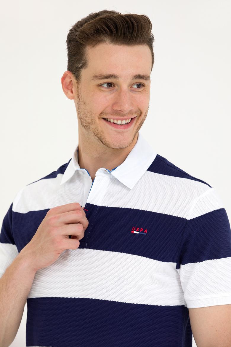 Erkek Lacivert Polo Yaka Tişört - 50263218009