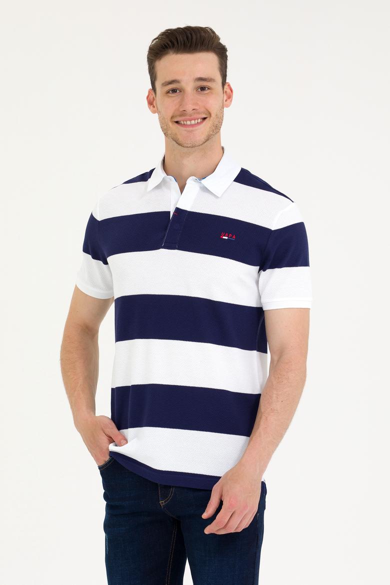 Erkek Lacivert Polo Yaka Tişört