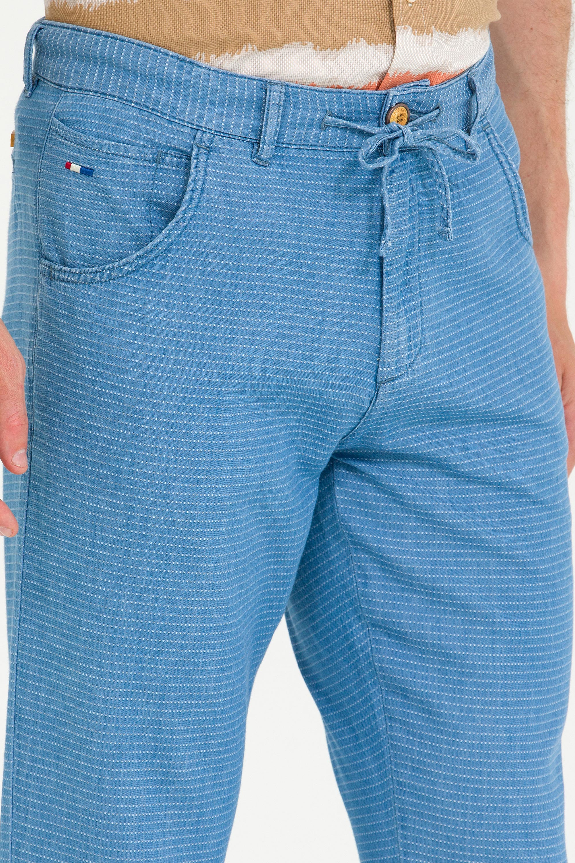 Erkek Mavi Jean Pantolon - Image 5