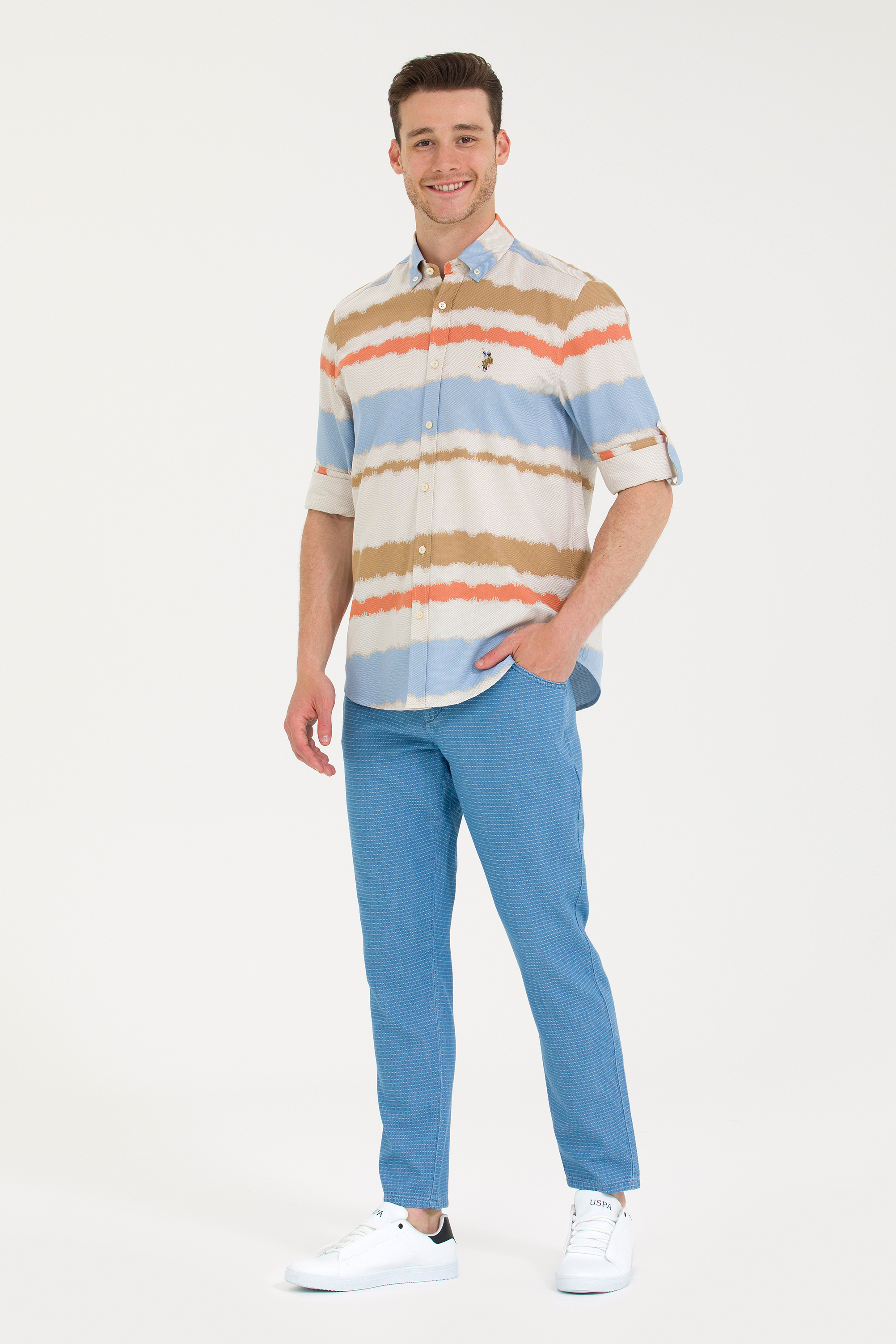 Erkek Mavi Jean Pantolon - Image 3