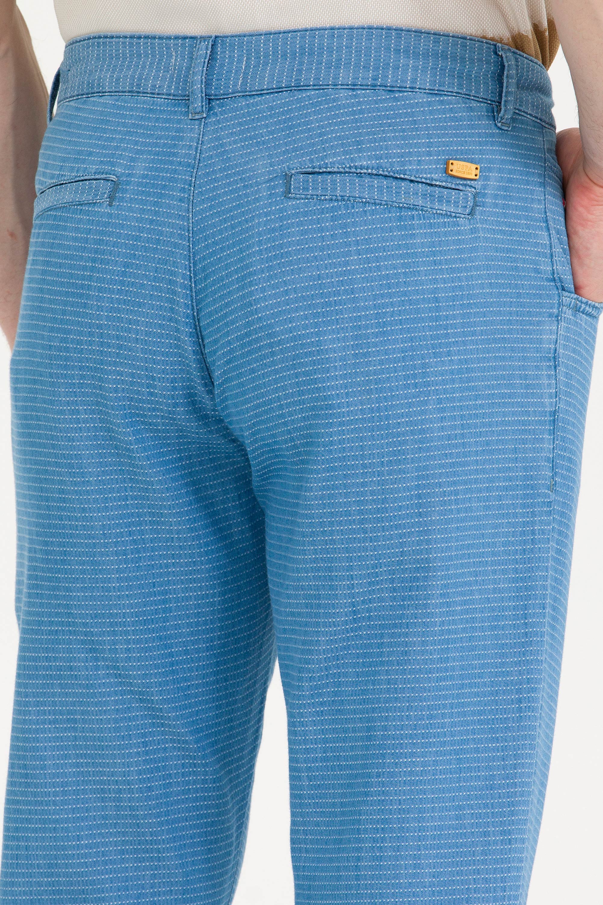 Erkek Mavi Jean Pantolon - Image 7