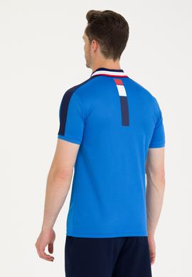 Erkek Saks Polo Yaka Tişört - 50263565034