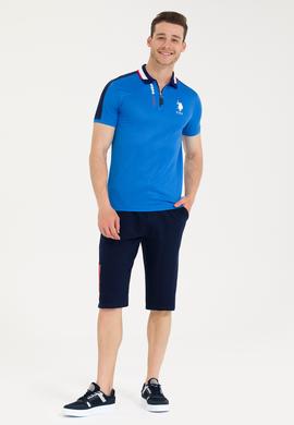 Erkek Saks Polo Yaka Tişört - 50263565034