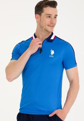Erkek Saks Polo Yaka Tişört - 50263565034