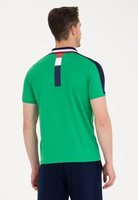 Erkek Yeşil Polo Yaka Tişört - 50263565043