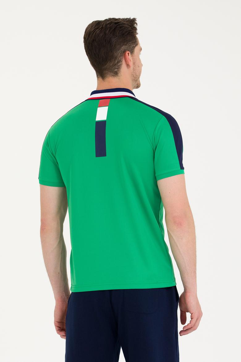 Erkek Yeşil Polo Yaka Tişört - 50263565043