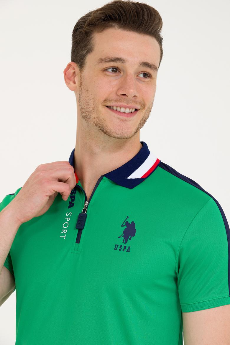 Erkek Yeşil Polo Yaka Tişört - 50263565043