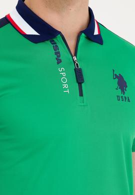 Erkek Yeşil Polo Yaka Tişört - 50263565043