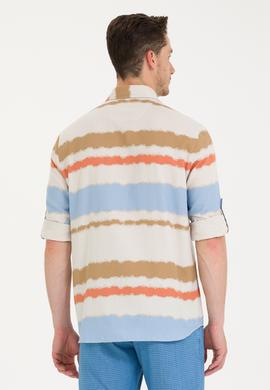 Erkek Mavi Uzun Kollu Gömlek - 50264265007