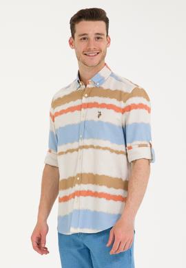 Erkek Mavi Uzun Kollu Gömlek - 50264265007