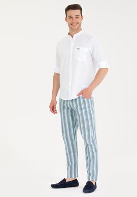 Erkek Açık Mavi Jean Pantolon - 50264334096