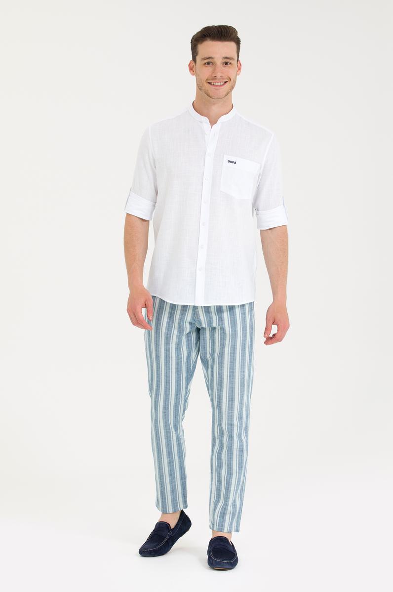 Erkek Açık Mavi Jean Pantolon