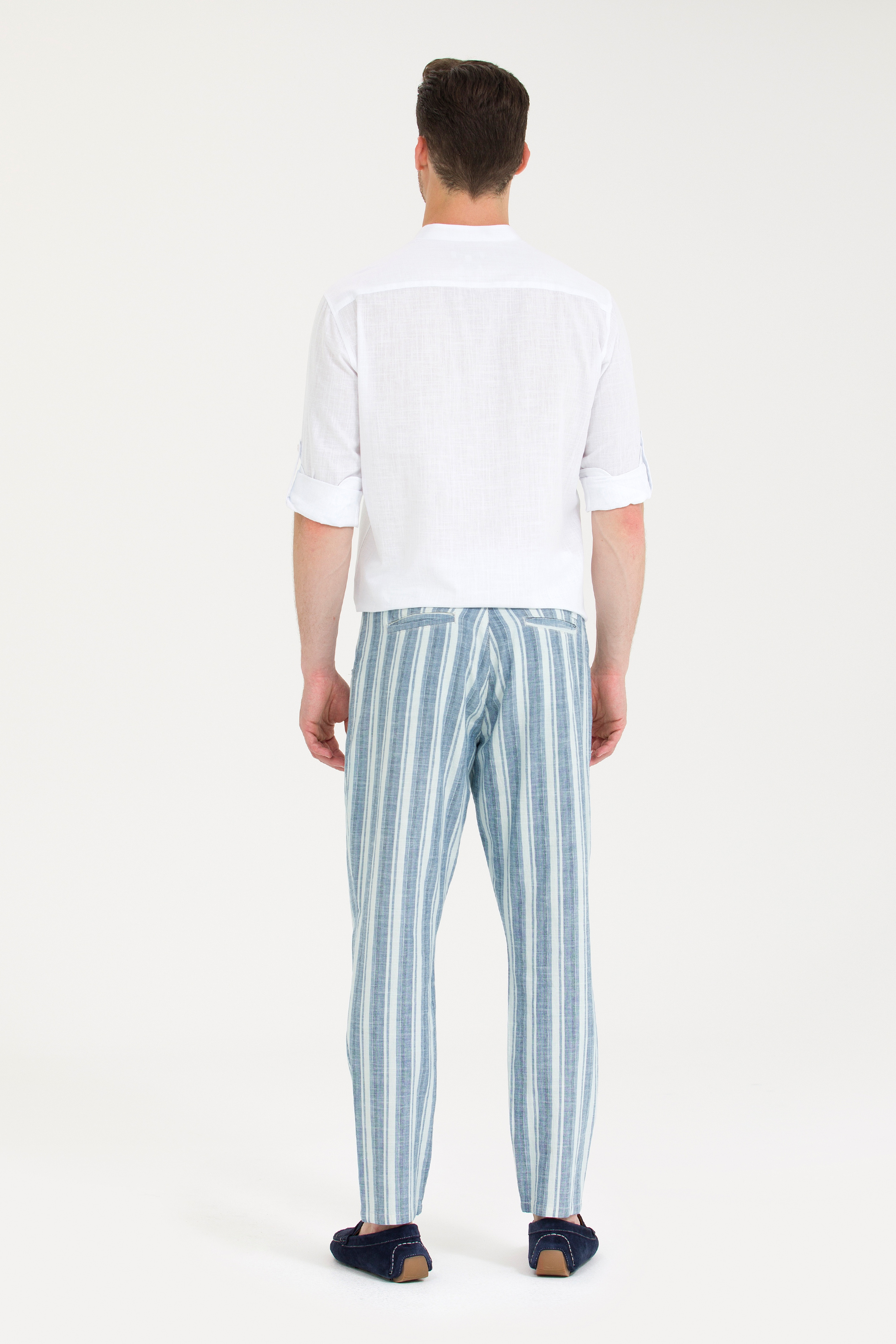 Erkek Açık Mavi Jean Pantolon - Image 4