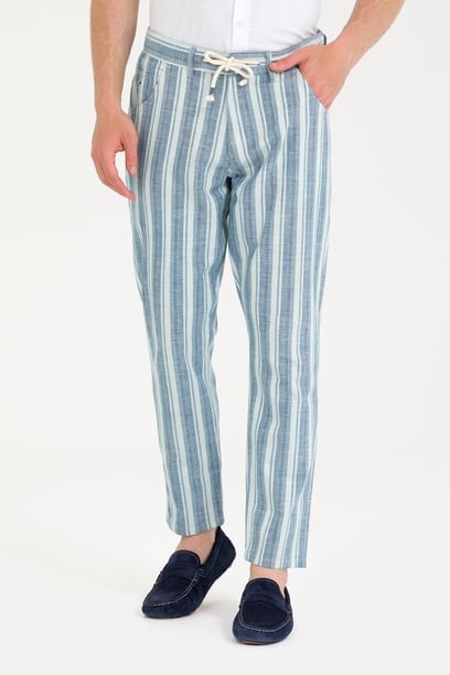Erkek Açık Mavi Jean Pantolon