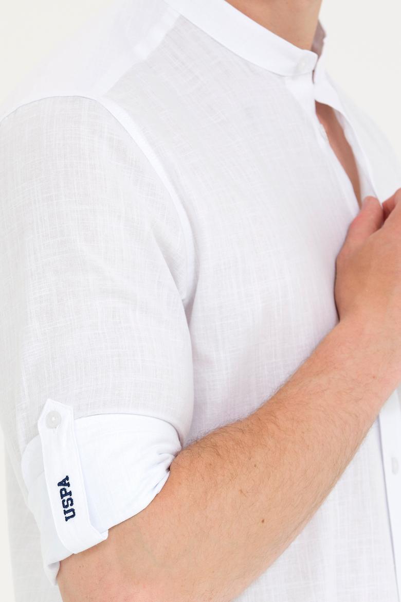 Erkek Beyaz Uzun Kollu Gömlek - 50267646001