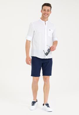 Erkek Beyaz Uzun Kollu Gömlek - 50267646001