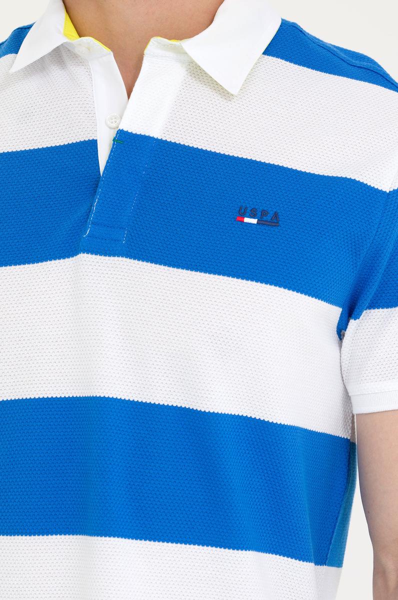 Erkek Saks Polo Yaka Tişört